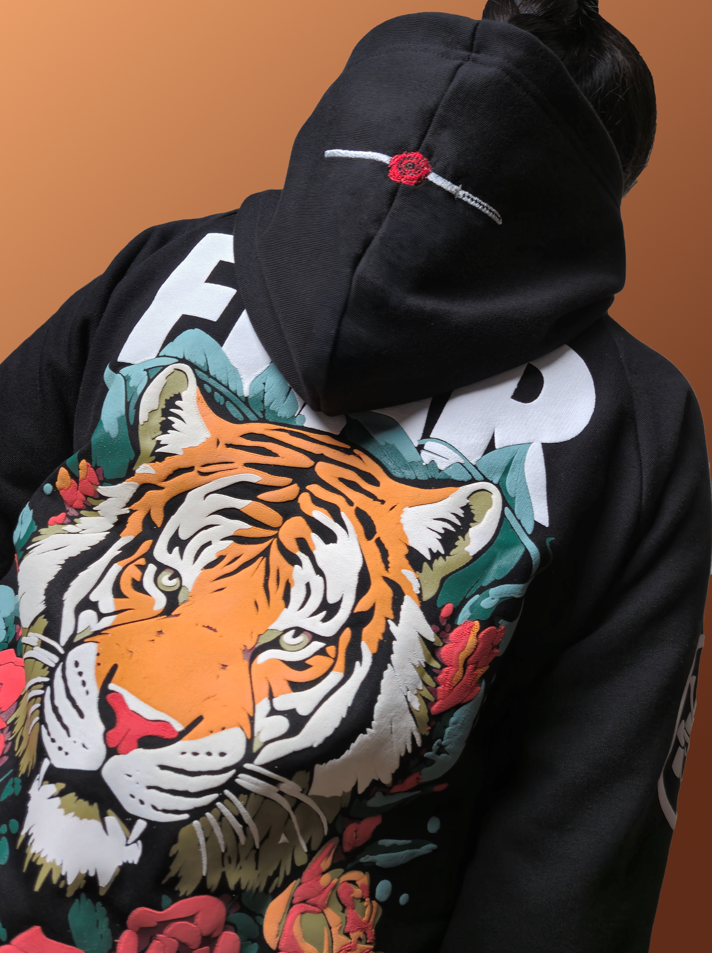 Fear Nothing Tiger Hoodie