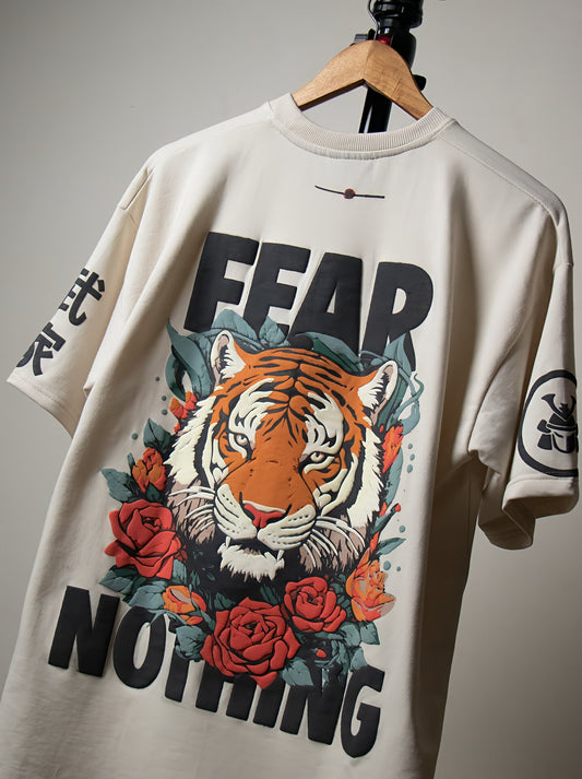 Fear Nothing Tiger Tee [Unisex // Oversized]