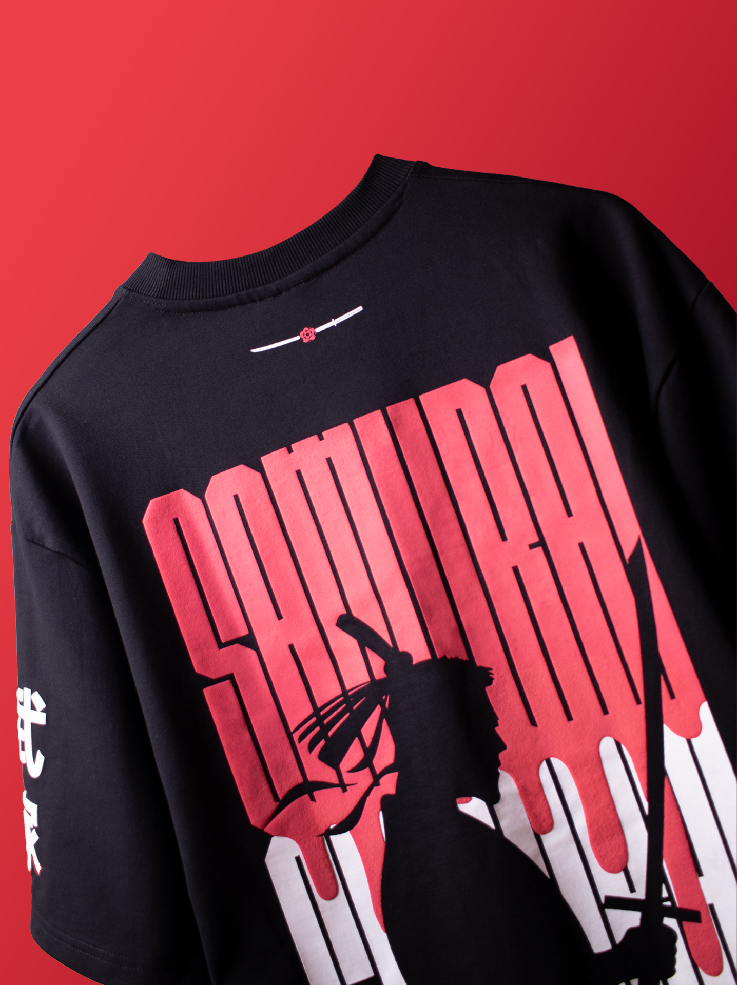 Obsidian Samurai Tee [Unisex // Oversized]