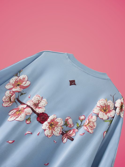 Sakura Tee // Kyoto Sky [Unisex // Oversized]