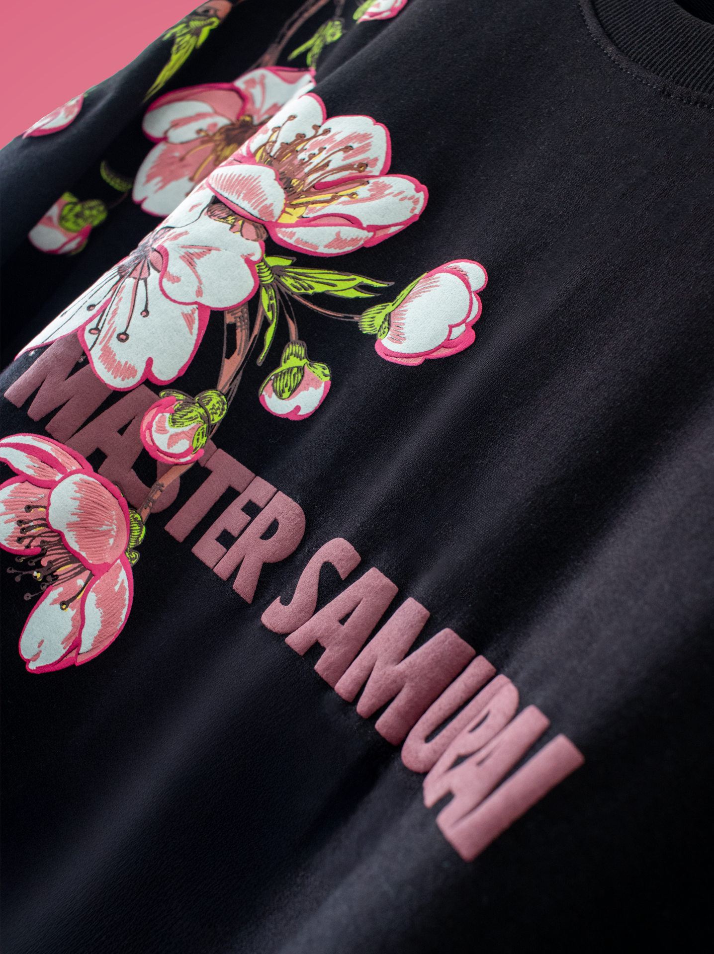 Sakura Tee // Obsidian Bloom [Unisex // Oversized]