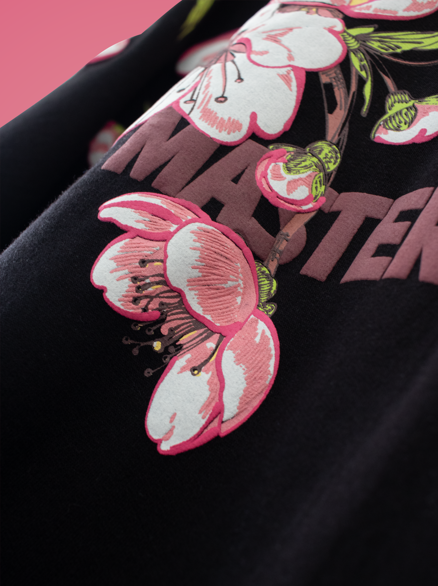 Sakura Tee // Obsidian Bloom [Unisex // Oversized]