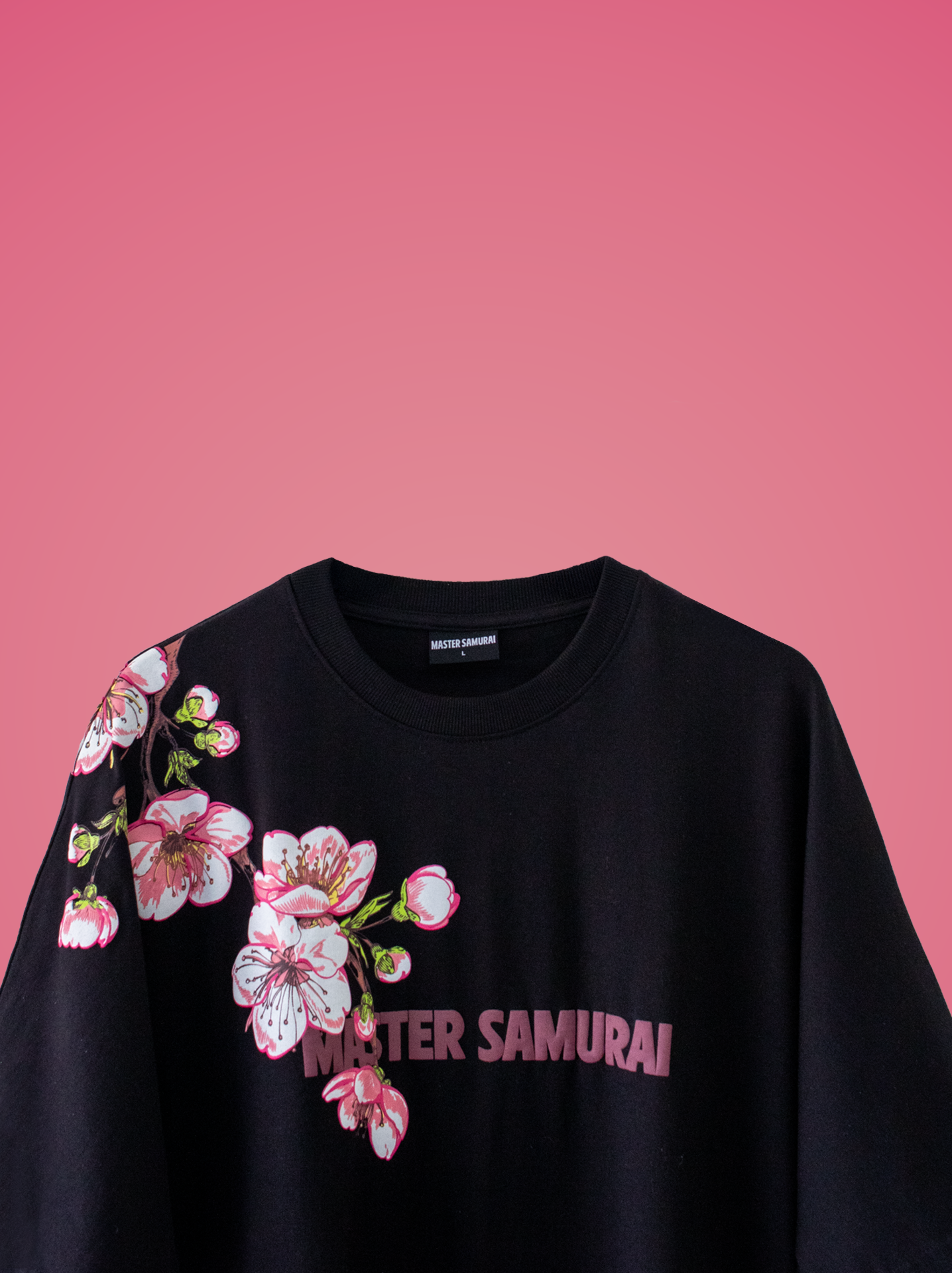 Sakura Tee // Obsidian Bloom [Unisex // Oversized]